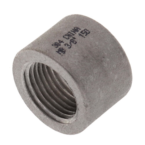 Main product image of T304 3/8" Stainless Steel Half Coupling