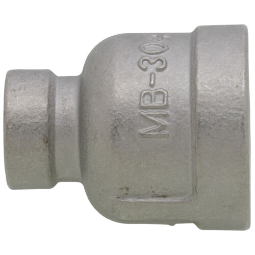 Main product image of T304 1/2" x 1/8" Stainless Steel Reducer Coupling