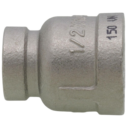 Main product image of T304 1/2" x 1/4" Stainless Steel Reducer Coupling