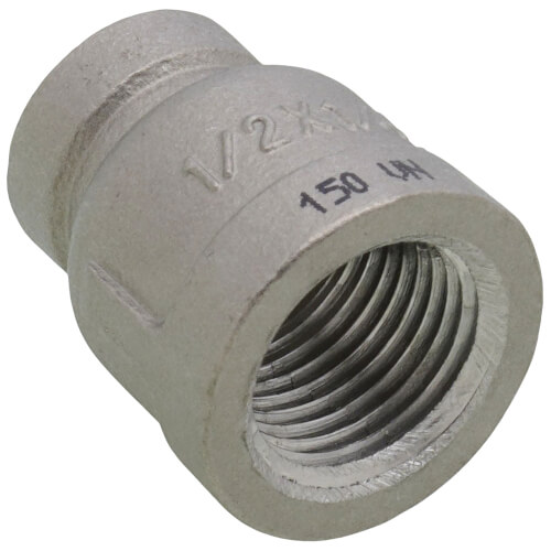Main product image of T304 1/2" x 1/4" Stainless Steel Reducer Coupling