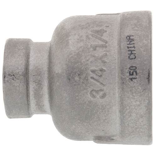 Main product image of T304 3/4" x 1/4" Stainless Steel Reducer Coupling