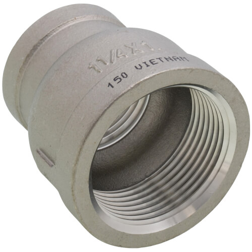 Main product image of T304 1-1/4" x 1" Stainless Steel Reducer Coupling