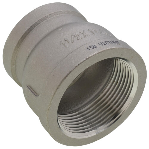 Main product image of T304 1-1/2" x 1-1/4" Stainless Steel Reducer Coupling