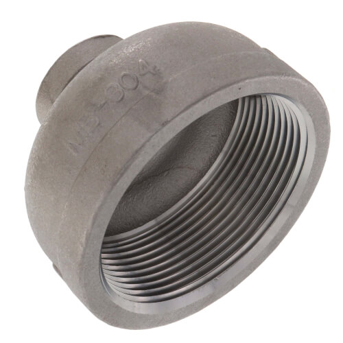 Main product image of T304 2" x 1/2" Stainless Steel Reducer Coupling