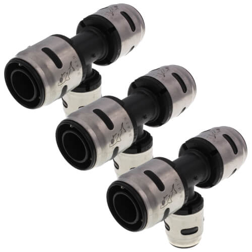 Main product image of 3/4" x 3/4" x 1/2" SharkBite EvoPEX Reducing Tee (3 Pack)
