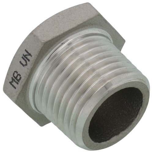 Main product image of T304 1/2" X 1/8" Stainless Steel Hex Bushing