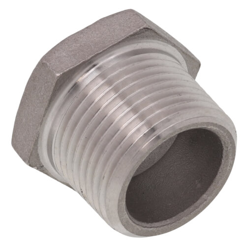 Main product image of T304 3/4" X 3/8" Stainless Steel Hex Bushing