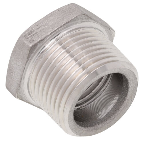Main product image of T304 3/4" X 1/2" Stainless Steel Hex Bushing