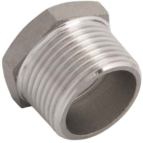 Main product image of T304 1" x 3/4" Stainless Steel Hex Bushing