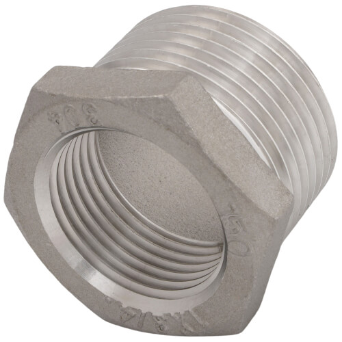 Main product image of T304 1" x 3/4" Stainless Steel Hex Bushing