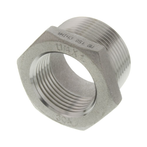 Main product image of T304 1-1/4" x 1" Stainless Steel Hex Bushing