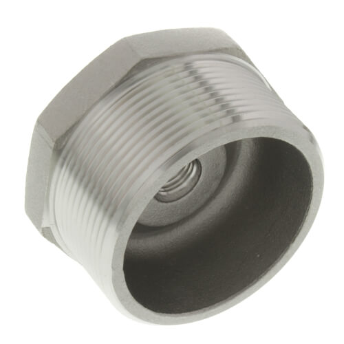 Main product image of T304 2" x 1/4" Stainless Steel Hex Bushing