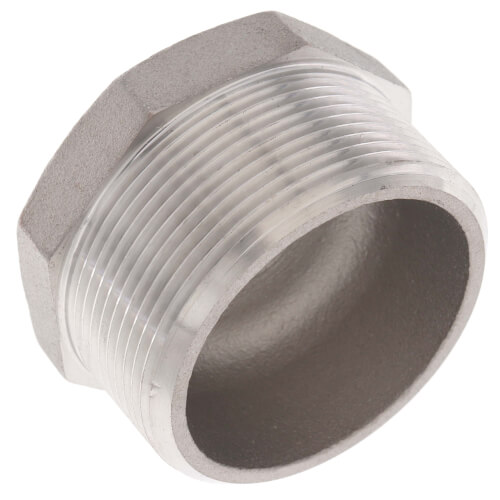 Main product image of T304 2" x 3/8" Stainless Steel Hex Bushing