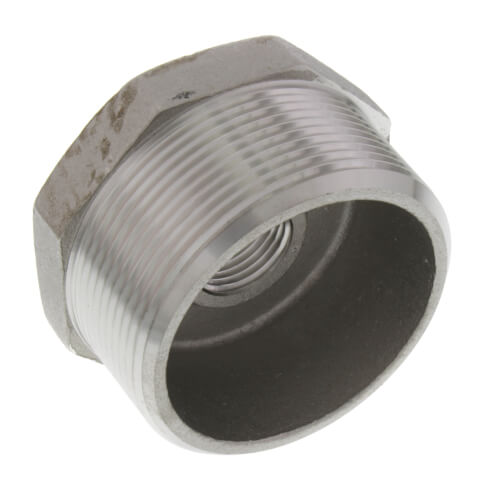 T304 2" x 1/2" Stainless Steel Hex Bushing