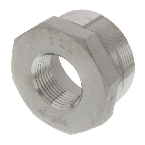 Main product image of T304 2" x 1" Stainless Steel Hex Bushing