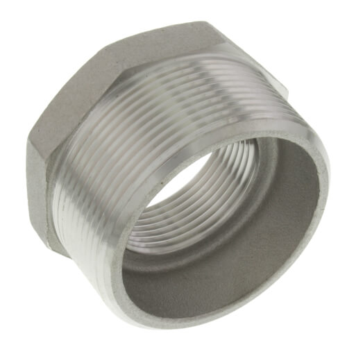 Main product image of T304 2" x 1-1/4" Stainless Steel Hex Bushing