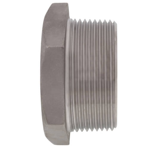 Main product image of T304 2-1/2" x 1/2" Stainless Steel Hex Bushing