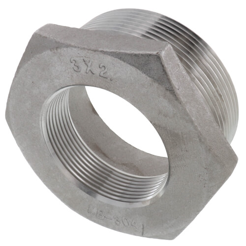 Main product image of T304 3" x 2" Stainless Steel Hex Bushing