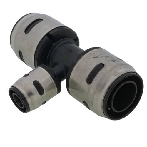 Main product image of 1" x 1" x 1/2" SharkBite EvoPEX Reducing Tee (2 Pack)