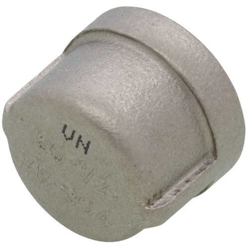 Main product image of T304 1/2" Stainless Steel Cap