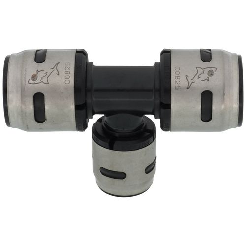 Main product image of 1" x 1" x 3/4" SharkBite EvoPEX Reducing Tee (2 Pack)