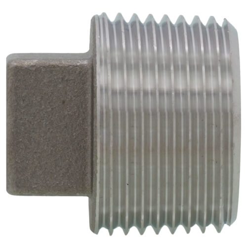 Main product image of T304 3/4" Stainless Steel Square Head Plug