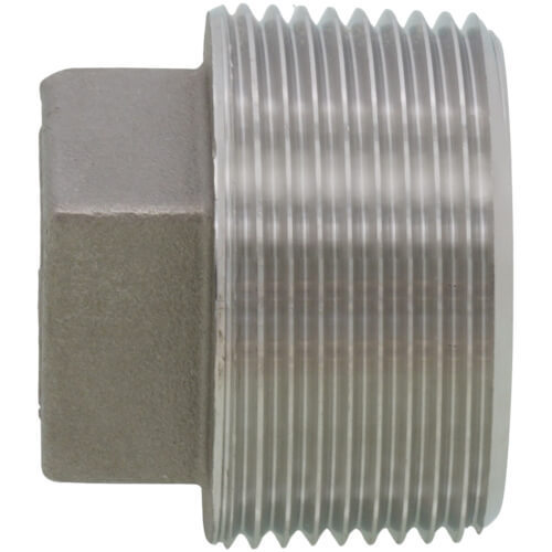Main product image of T304 1-1/4" Stainless Steel Square Head Plug