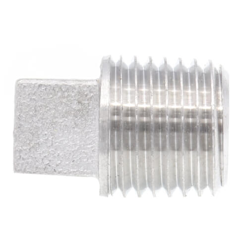 Main product image of T304 1/4" Stainless Steel Square Head Plug
