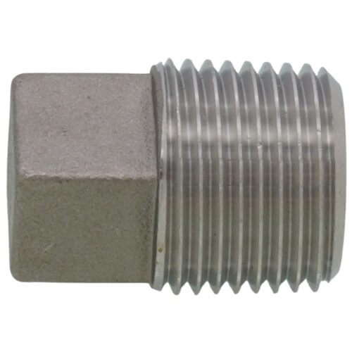 Main product image of T304 3/8" Stainless Steel Square Head Plug