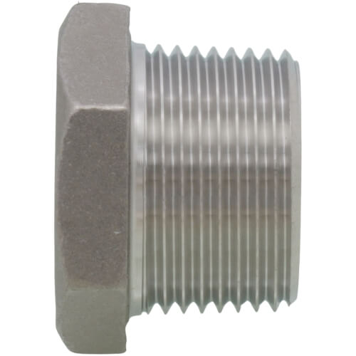 Main product image of T304 1" Stainless Steel Hex Head Plug