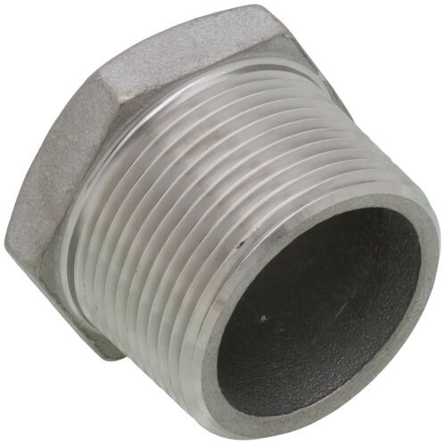 Main product image of T304 1-1/4" Stainless Steel Hex Head Plug