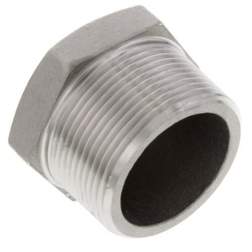 Main product image of T304 1-1/2" Stainless Steel Hex Head Plug