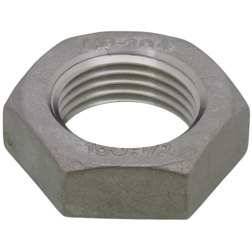 Main product image of T304 1/2" Stainless Steel Locknut
