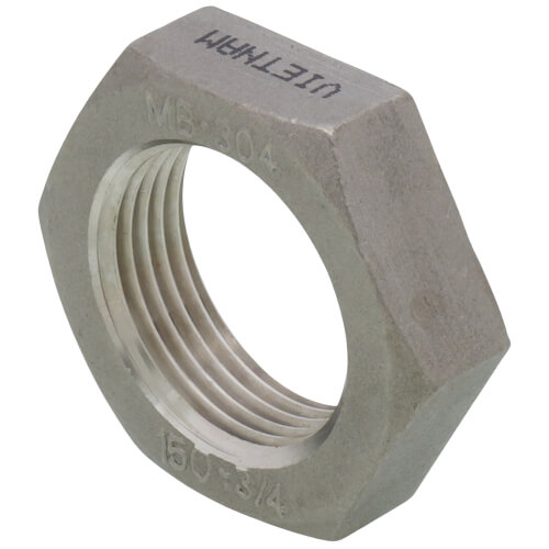 Main product image of T304 3/4" Stainless Steel Locknut
