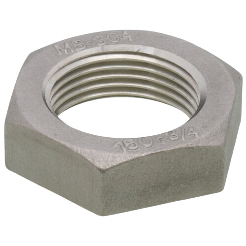Main product image of T304 3/4" Stainless Steel Locknut