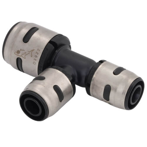 3/4" x 1/2" x 1/2" SharkBite EvoPEX Reducing Tee (3 Pack)