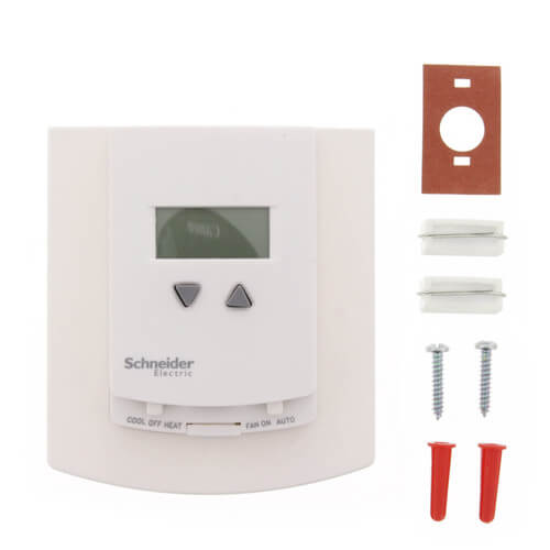 Main product image of 24v Heating/Cooling Digital Thermostat w/ Fan Control (50-86F)