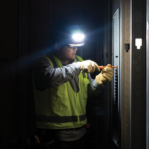 Main product image of Wide-Beam Headlamp w/ Mount for Hard Hat