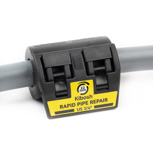 KIB22BKR Kibosh KIB22BKR 3/4" Emergency Pipe Repair Clamp