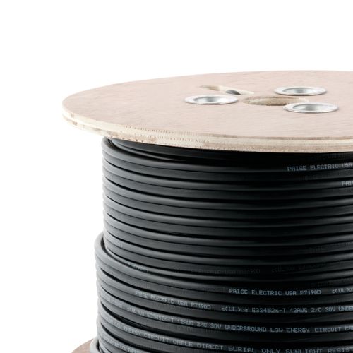 Main product image of 12 Gauge 250' Low Voltage Cable (Black)