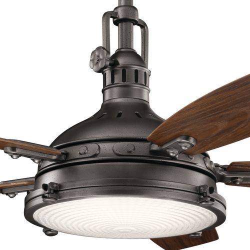 Main product image of Hatteras Bay LED 3000K 52" Fan (Anvil Iron)