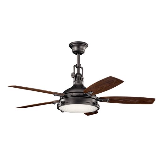 Main product image of Hatteras Bay LED 3000K 52" Fan (Anvil Iron)