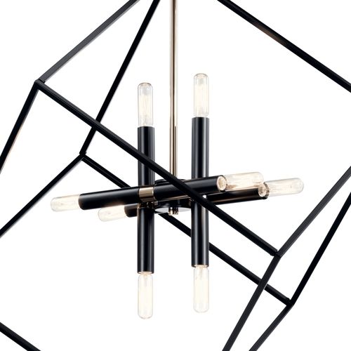 Main product image of Cartone 8 Light Pendant (Black)