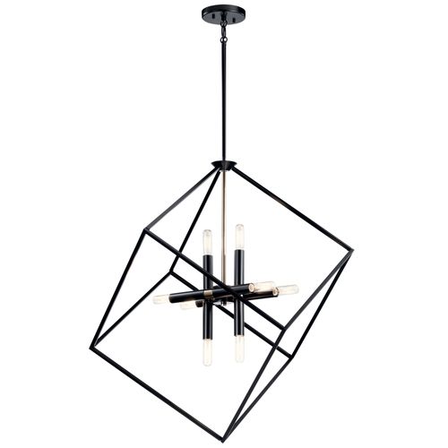 Main product image of Cartone 8 Light Pendant (Black)