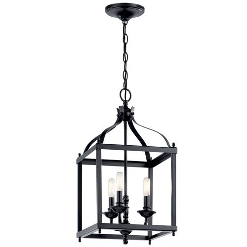Main product image of Larkin 22.25" 3 Light Pendant (Black)