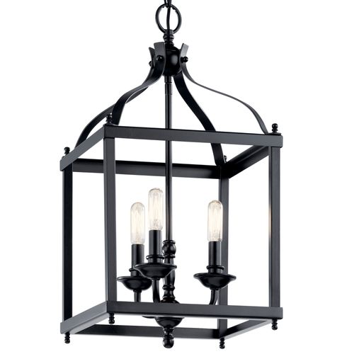 Main product image of Larkin 22.25" 3 Light Pendant (Black)