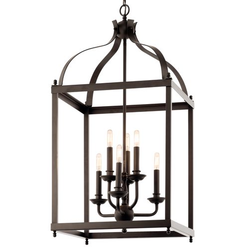 Main product image of Larkin 36.25" 6 Light Pendant (Olde Bronze)