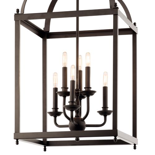 Main product image of Larkin 36.25" 6 Light Pendant (Olde Bronze)