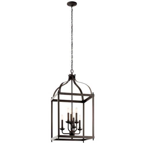 Main product image of Larkin 36.25" 6 Light Pendant (Olde Bronze)