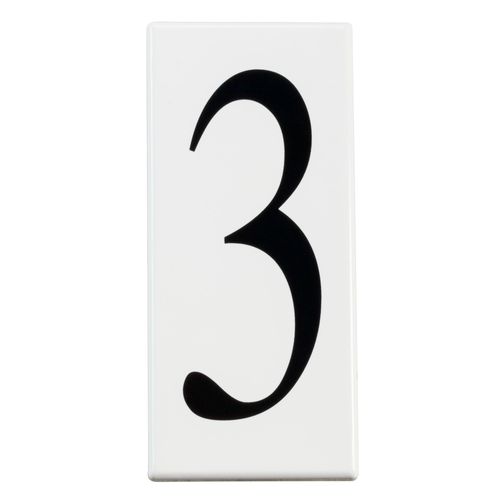 Main product image of Address Light Number 3 Panel (White)